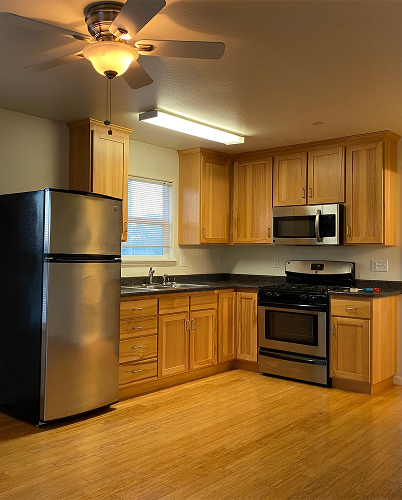 empty apartment near Cal Poly Humboldt